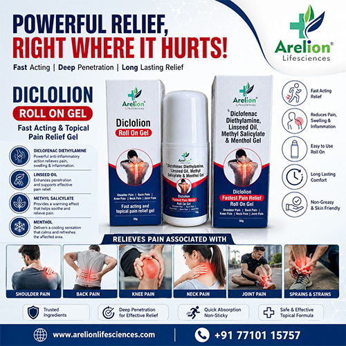 Diclolion Roll On Gel
