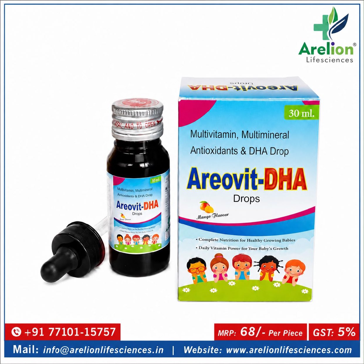 Areovit-DHA Drops